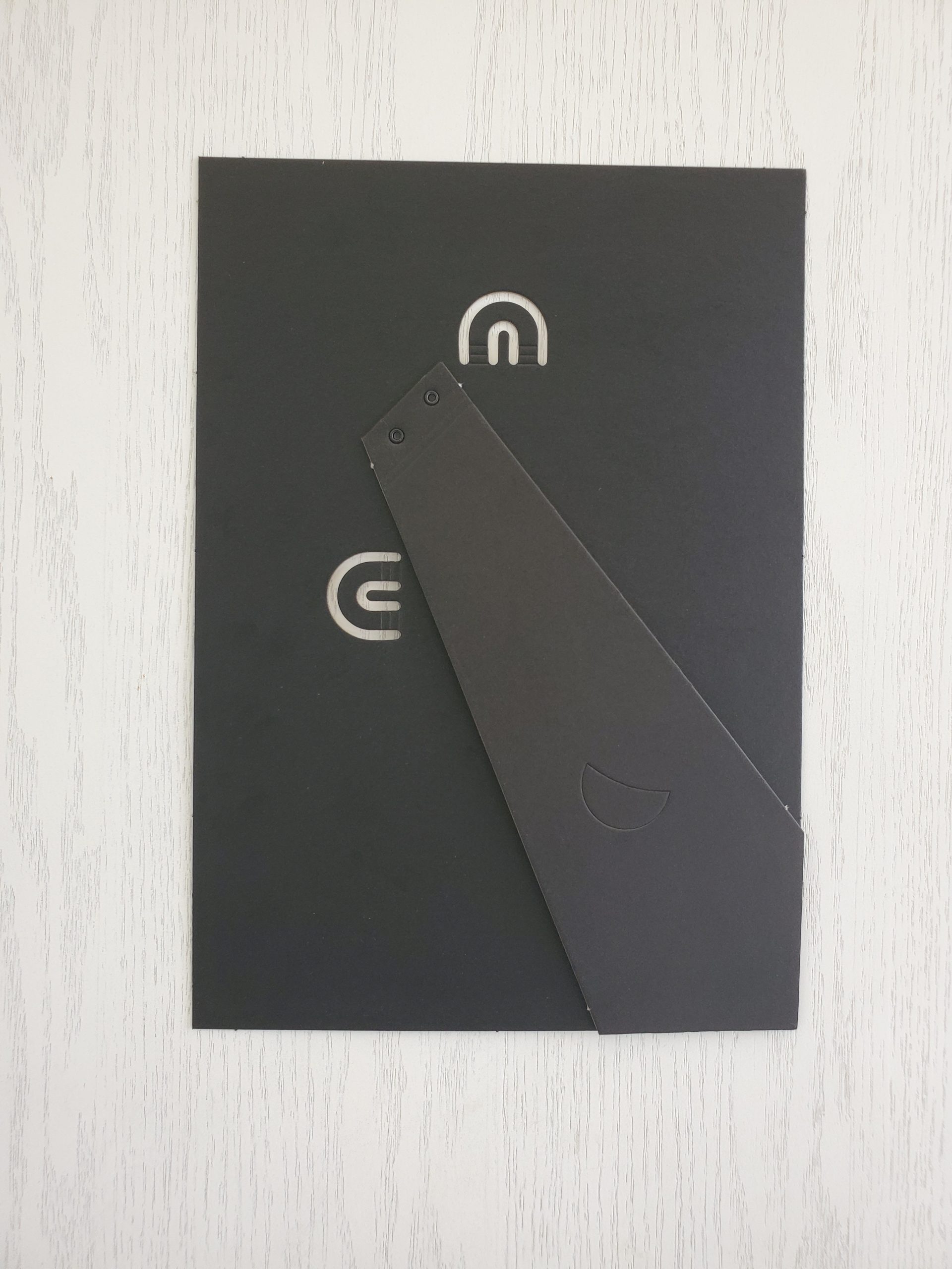 90° Die‑cut